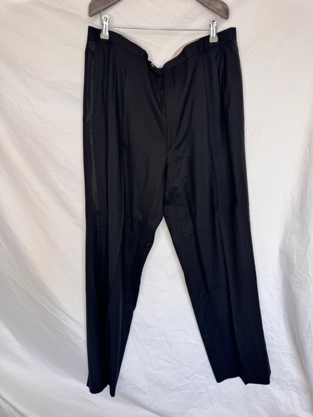 Canali Men's Black Dress Pants
